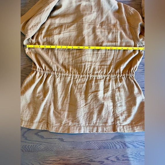 LINEN JACKET COTTAGE CORE MINIMALIST - Picture 6 of 8